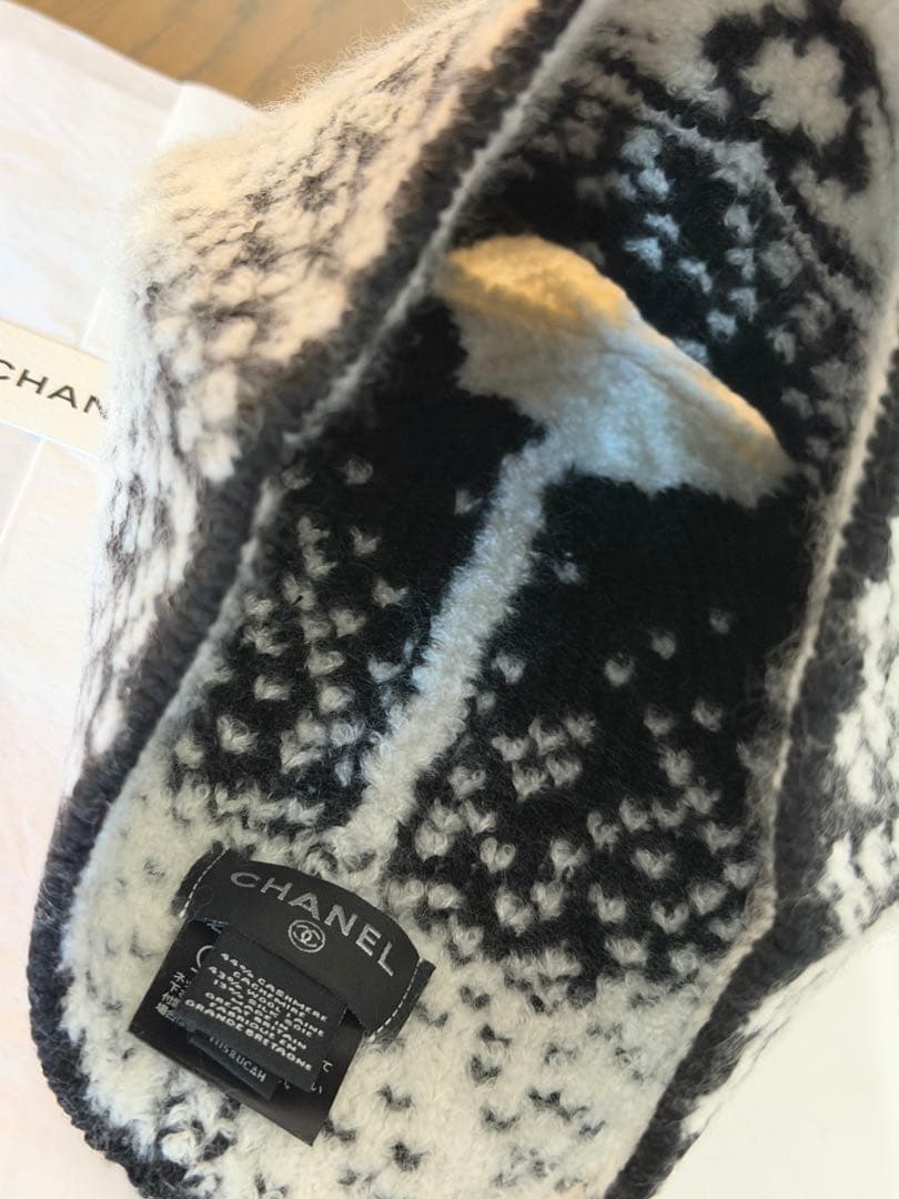 新品シャネルCHANELニット帽　CCロゴ　coconeige 25新作