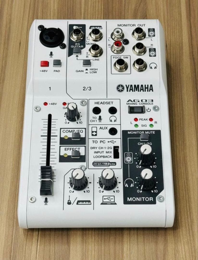YAMAHA AG03 ウェブキャスティングミキサー