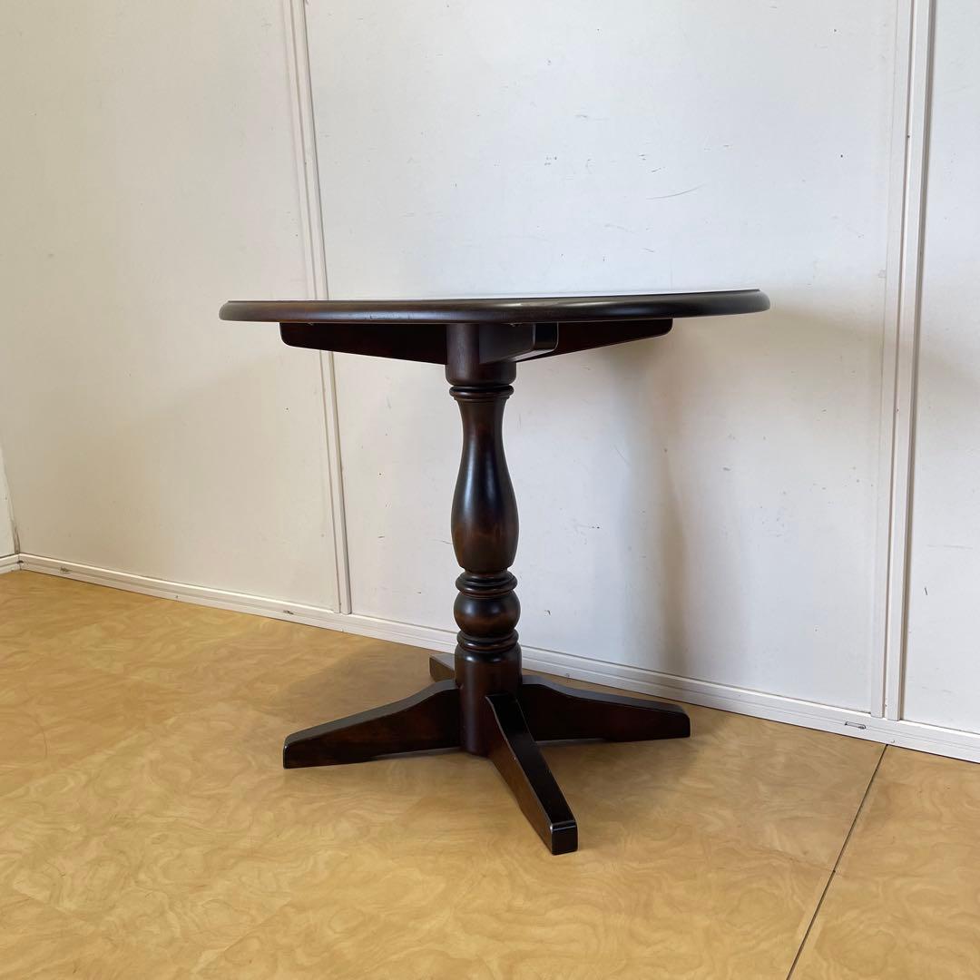 北海道民芸家具 テーブル サイドテーブル ダイニングテーブル 花台 ビンテージ