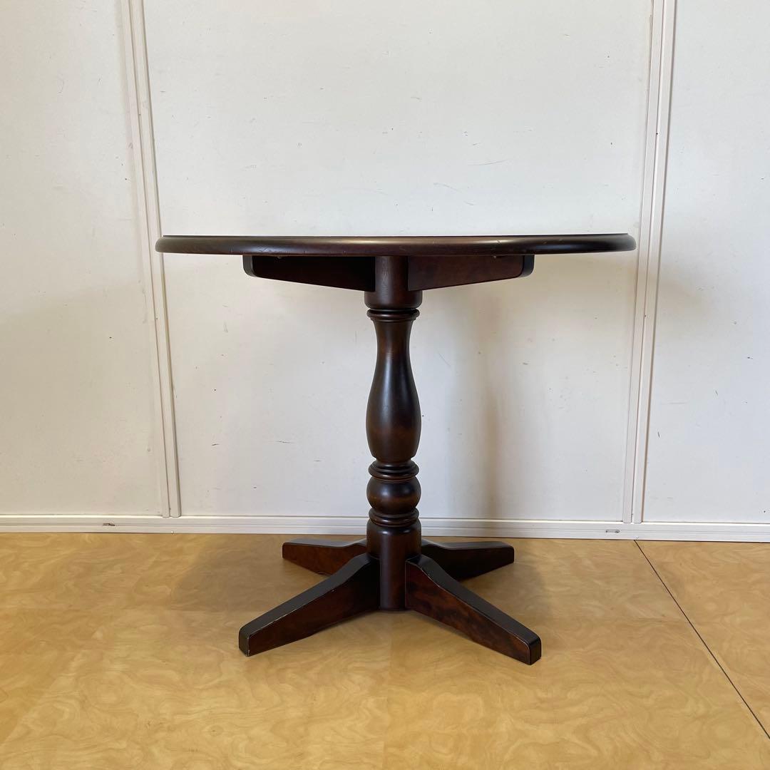 北海道民芸家具 テーブル サイドテーブル ダイニングテーブル 花台 ビンテージ