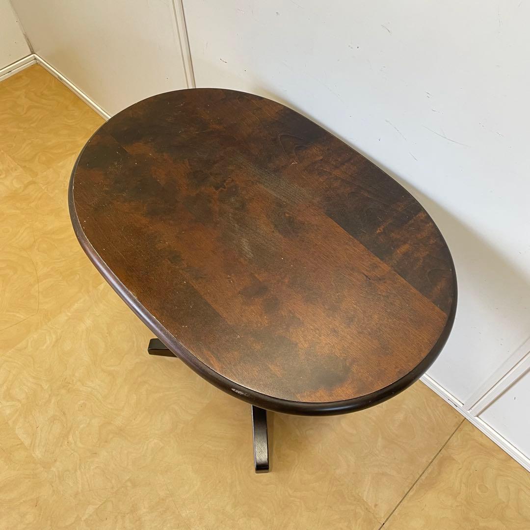 北海道民芸家具 テーブル サイドテーブル ダイニングテーブル 花台 ビンテージ