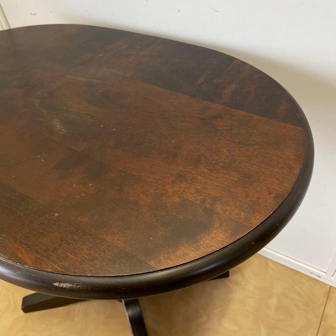 北海道民芸家具 テーブル サイドテーブル ダイニングテーブル 花台 ビンテージ