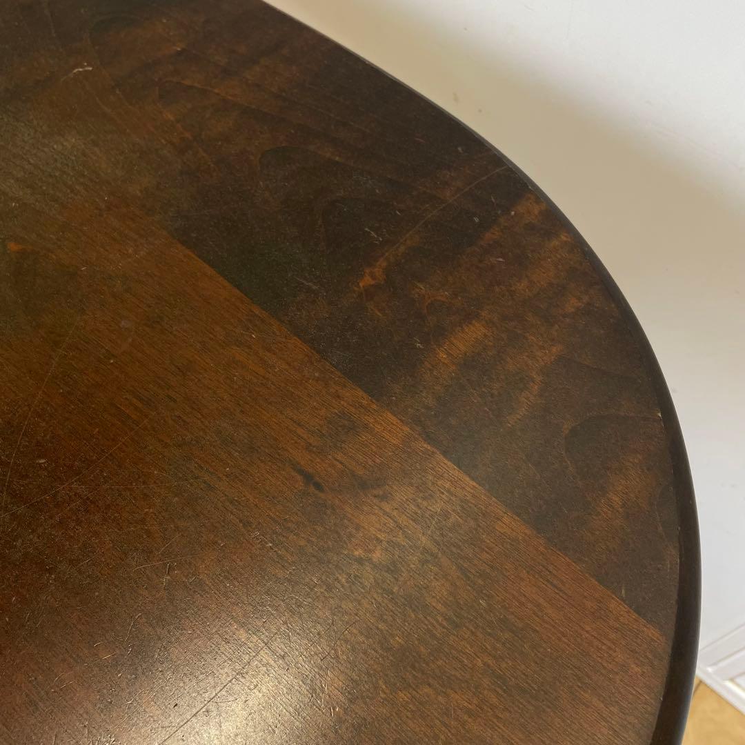 北海道民芸家具 テーブル サイドテーブル ダイニングテーブル 花台 ビンテージ