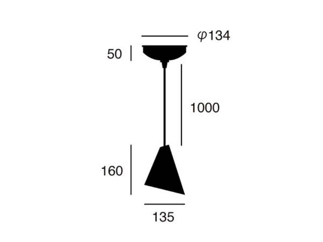 新品 アートワークスタジオ ペンダントライト コーンペンダント 北欧