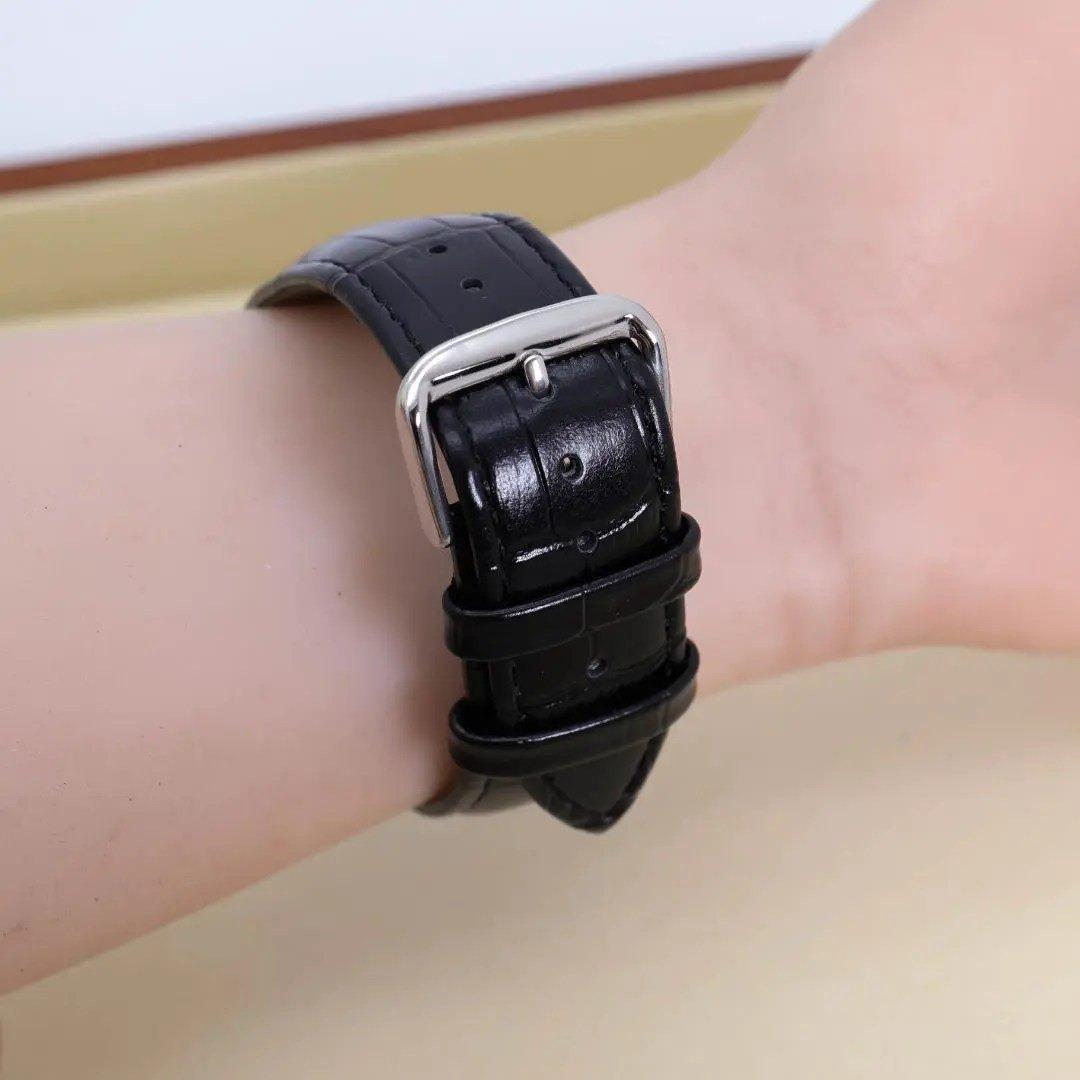 稼働 SEIKO 腕時計 クロノグラフ ブラック デイト 新品電池 2547