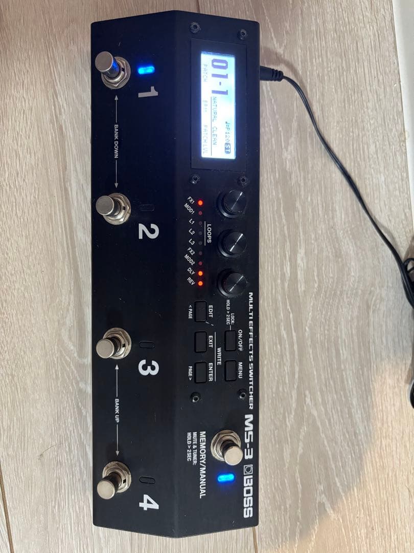 【ぬぬぬぬぬぬ】BOSS MS-3 マルチエフェクツスイッチャー