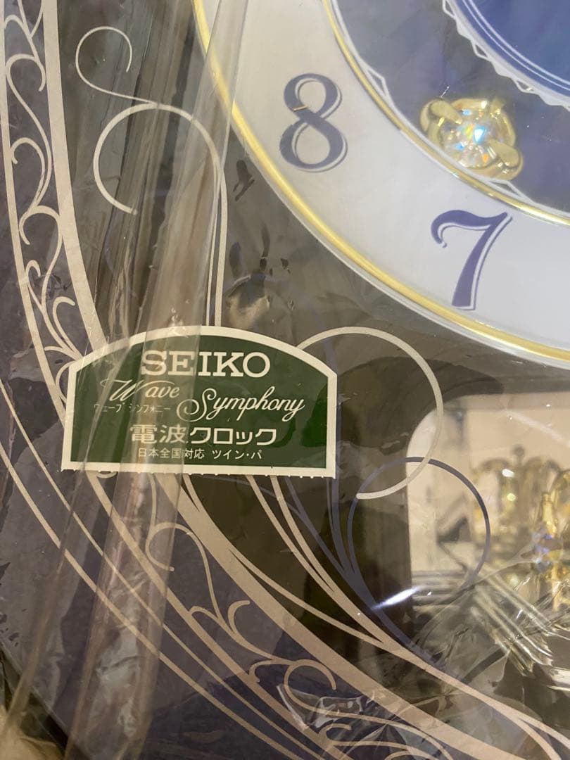 SEIKO ウェーブシンフォニー RE563K 電波掛時計 からくり時計