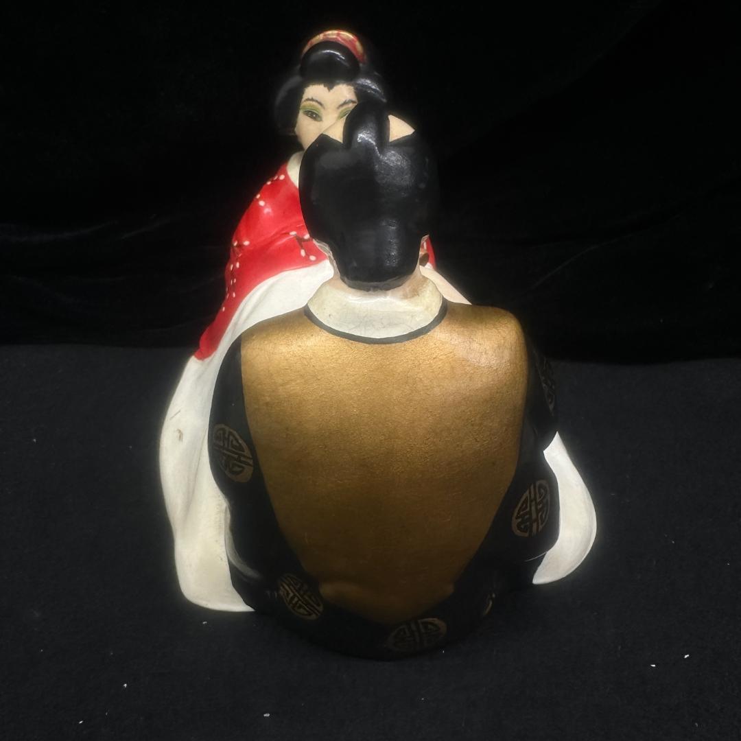 時代　春画　裏艶絵　色絵　陶器人形