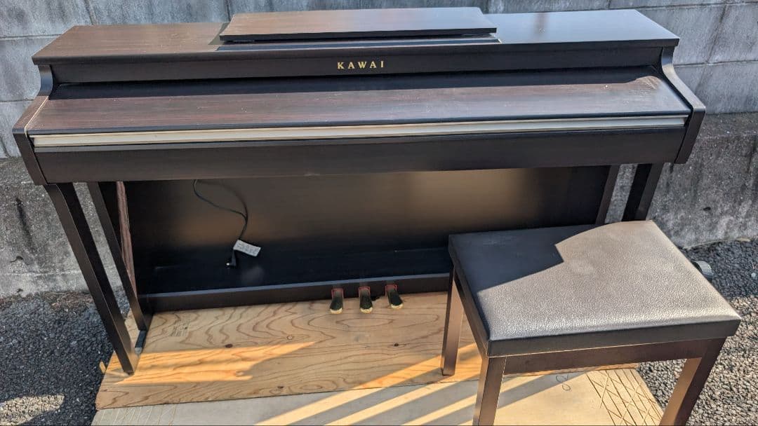 送料込み KAWAI 電子ピアノ CN27R 2016年製 ほぼ未使用新品レベル