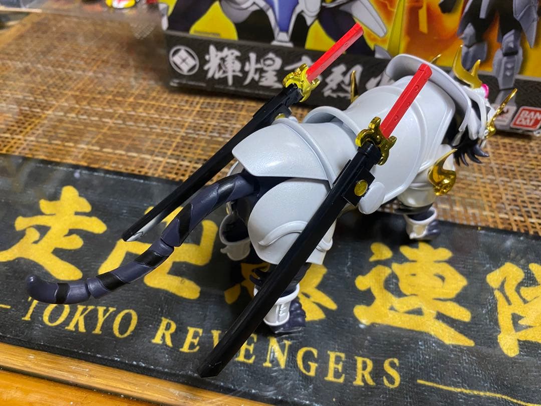 自作アーマープラス　サムライトルーパー　輝煌帝烈火　黒炎王　オプションパーツ