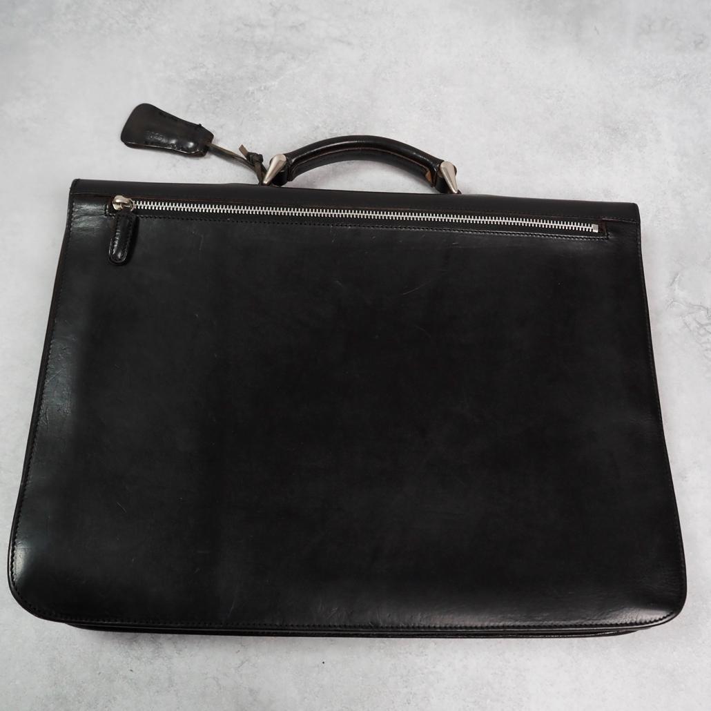 茶芯 鍵付き Felisi オールレザーブリーフケース ビジネスバッグ 1929