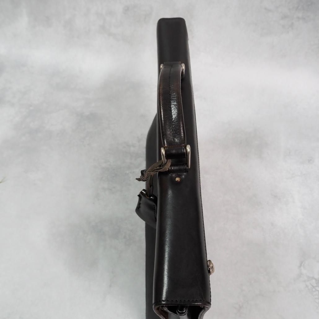 茶芯 鍵付き Felisi オールレザーブリーフケース ビジネスバッグ 1929