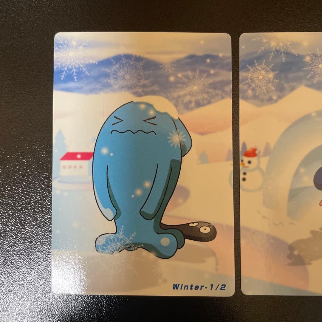 THE POKEMON WEEKLY WINTER1・2 冬 ソーナンス マネネ