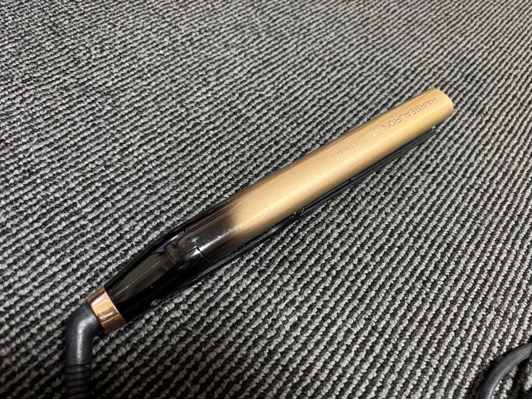 HAREBEAIRON ストレートヘアアイロン ブラック/ゴールド　ジャンク品