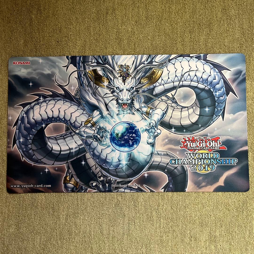 プレイマット　神峰之天津龗　WORLD CHAMPIONSHIP 2019