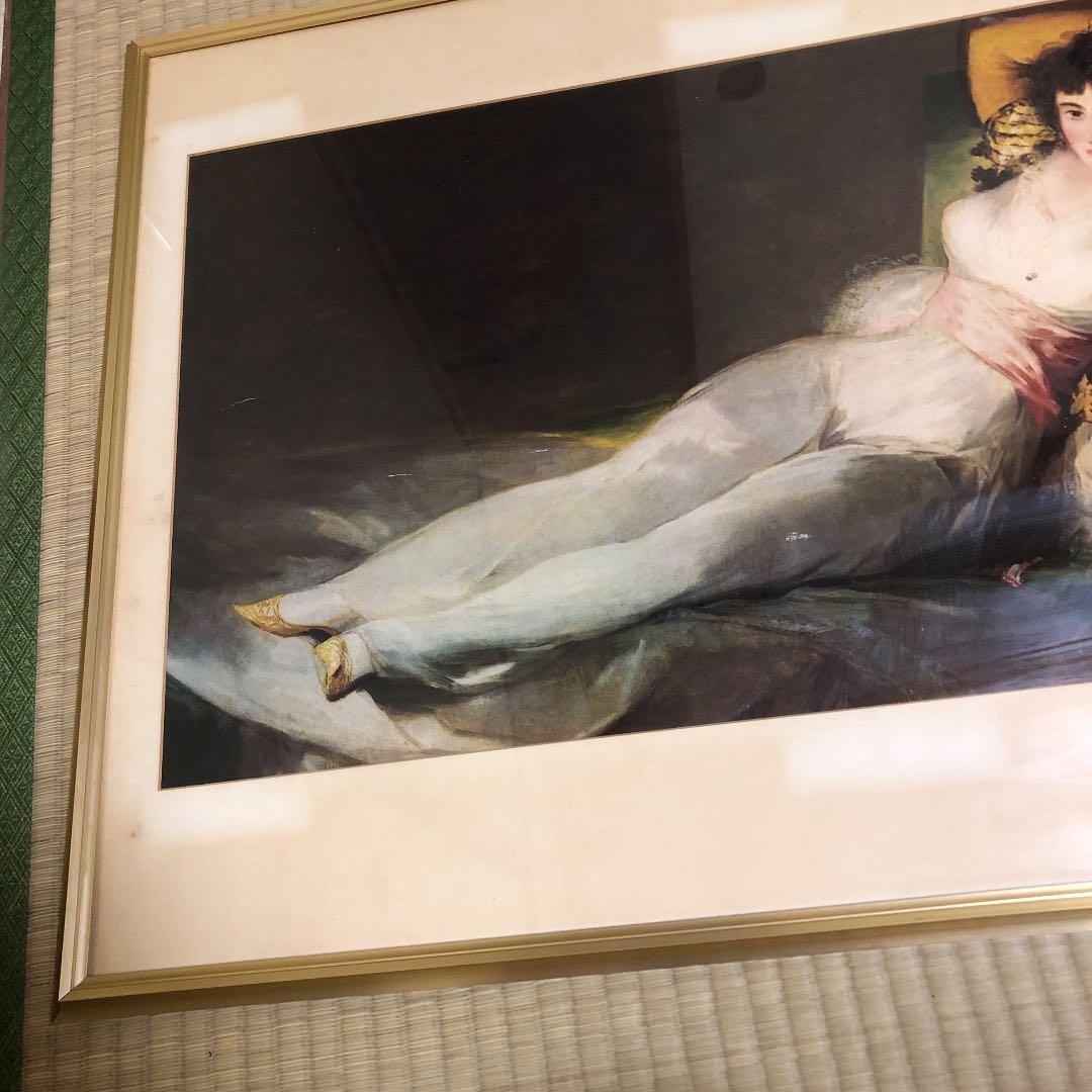 「着衣のマハ」ゴヤ作 レプリカ