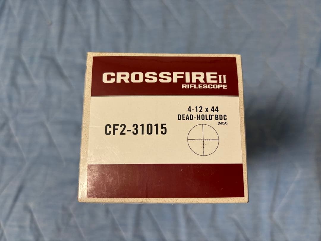 実物 Vortex Crossfire II 4-12x44 BDC スコープ
