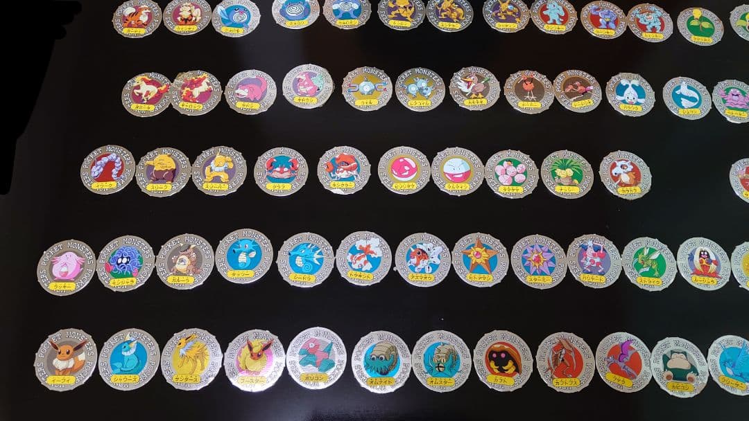 ポケモン初期　じゃんけんメンコ　148枚　おまけ付き