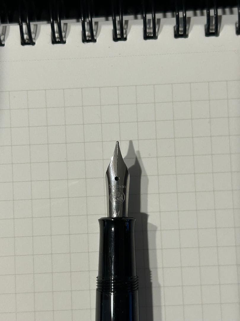 ペリカン万年筆　M200 マーブルブルー　中字(M)