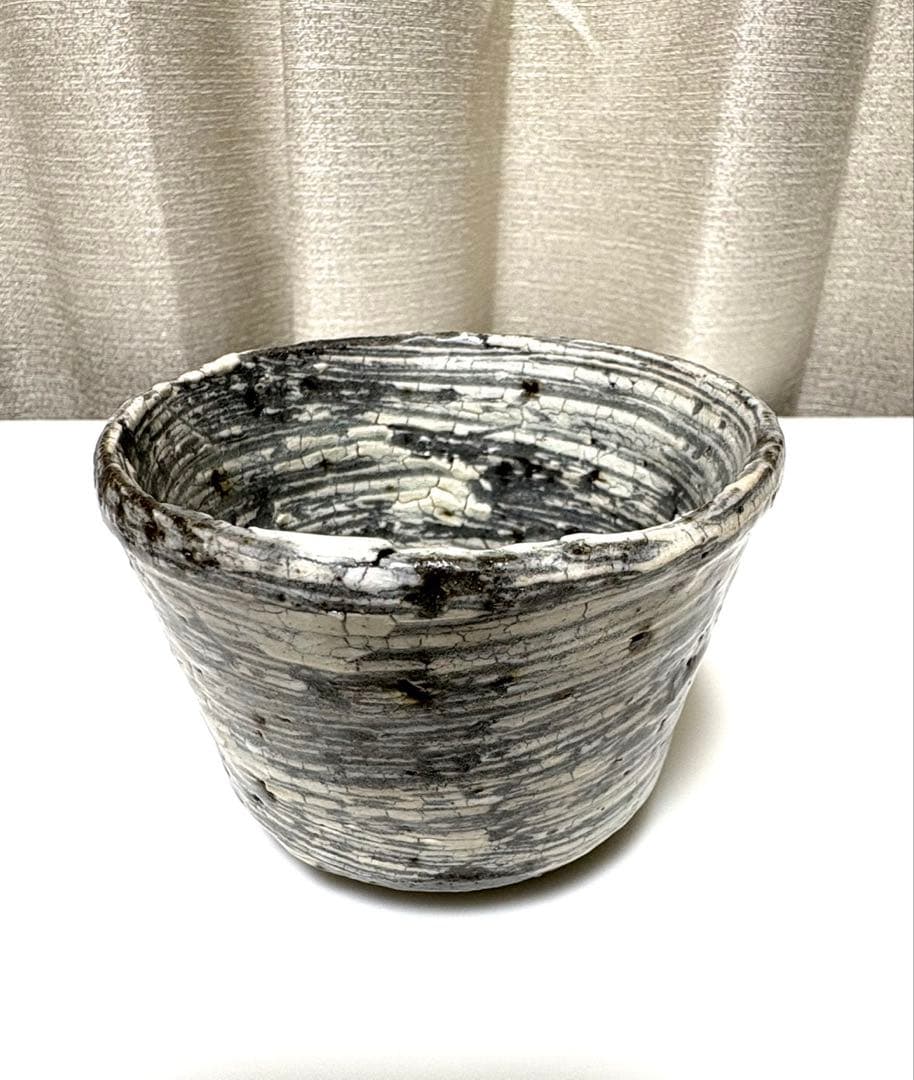 中川自然坊　刷毛目唐津　焼酎杯