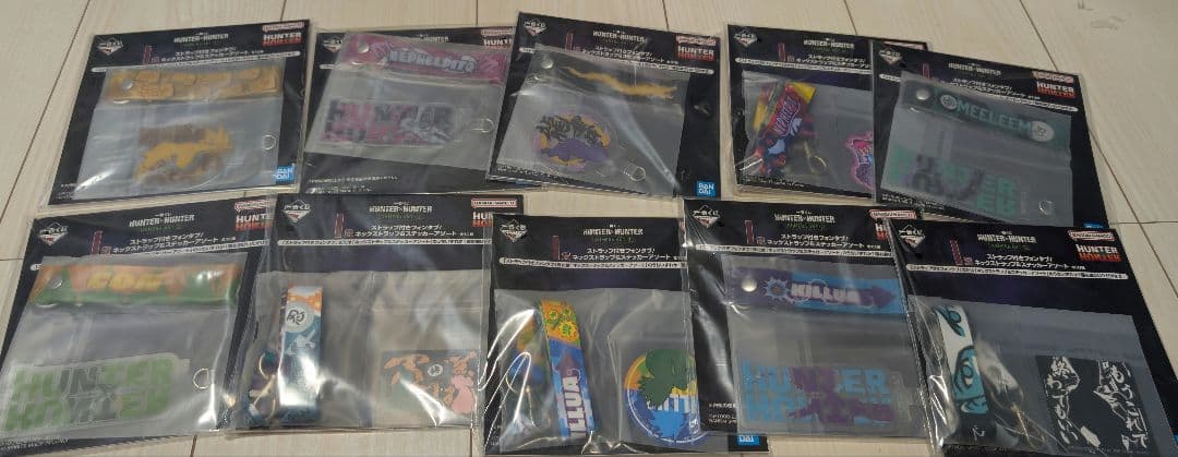 ハンターハンター 一番くじ キメラアント編 下位賞含む　全種類コンプリート