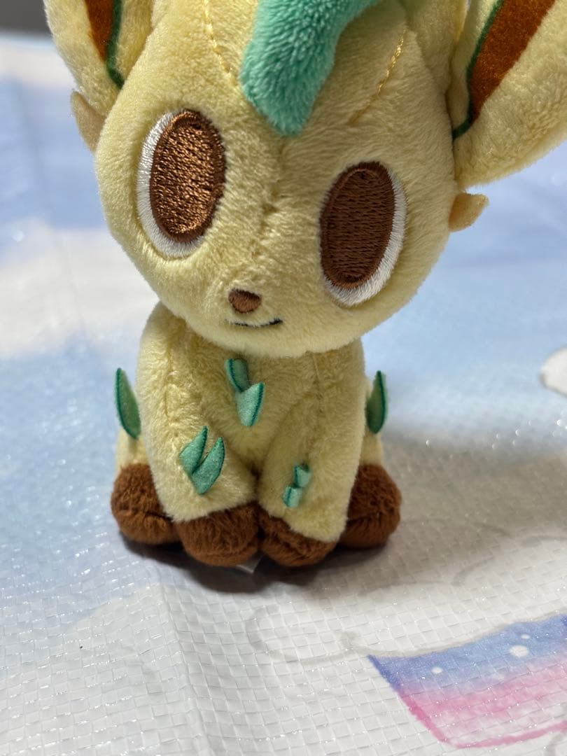 ポケモンタイム イーブイ　コレクション リーフィア ぬいぐるみ　マスコット