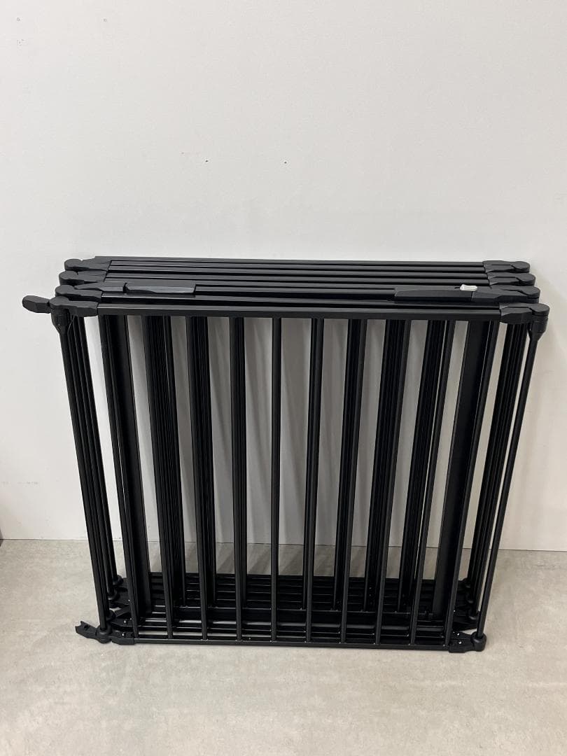 ペットサークル(タンスのゲン)　8枚セット　ブラック