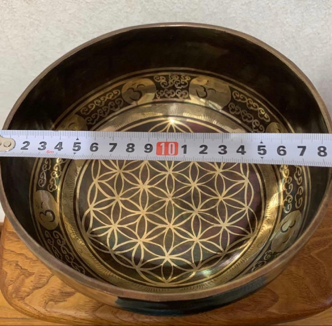 シンギングボウル18cm リング付き