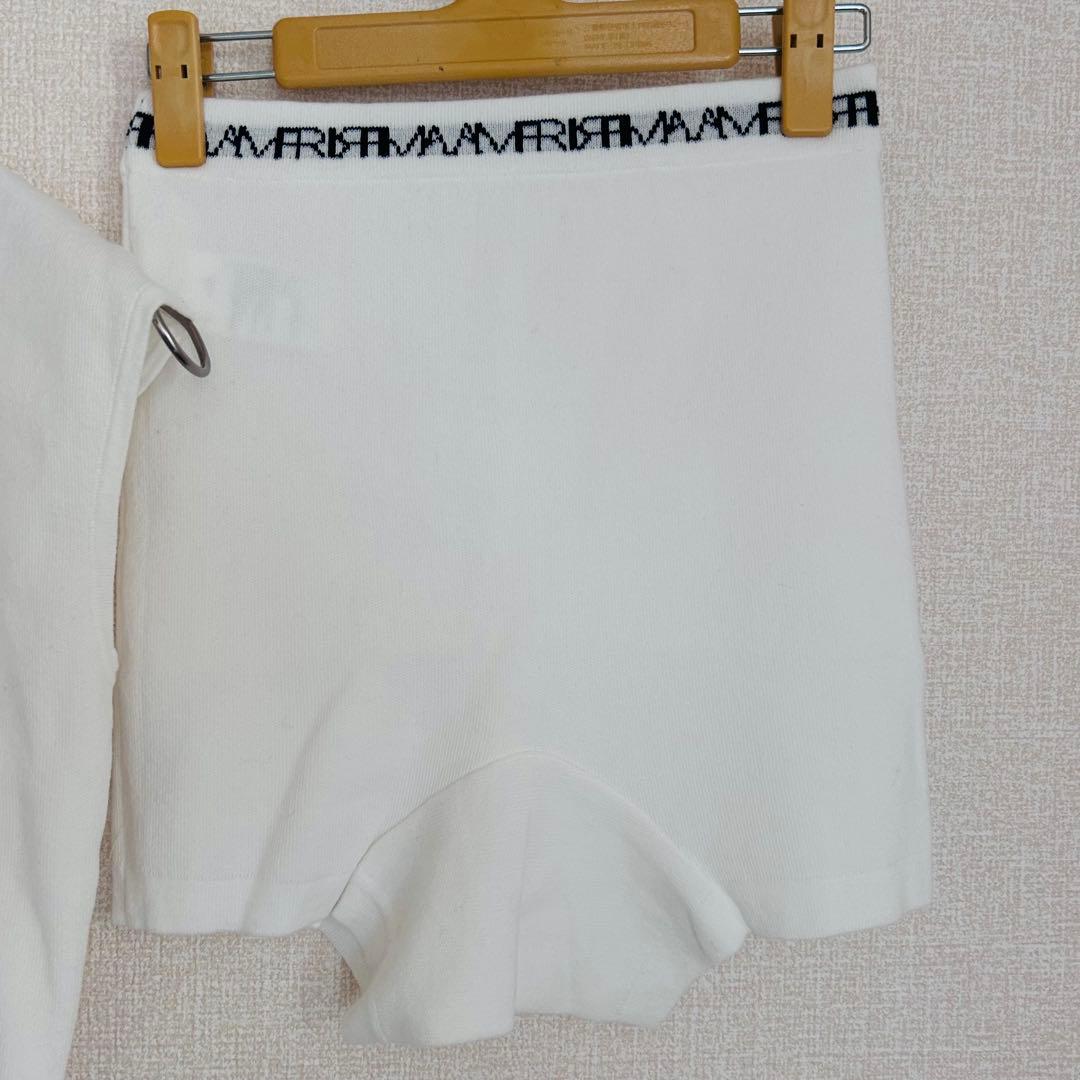 【未使用品】AMERIアメリ アメリヴィンテージ ロゴニットセットアップパンツ