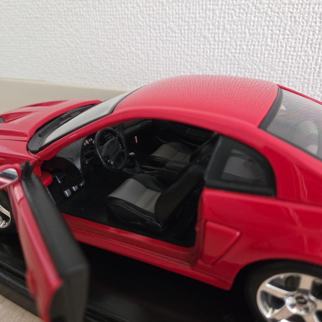 1/18 マスタング レッド ミニカー