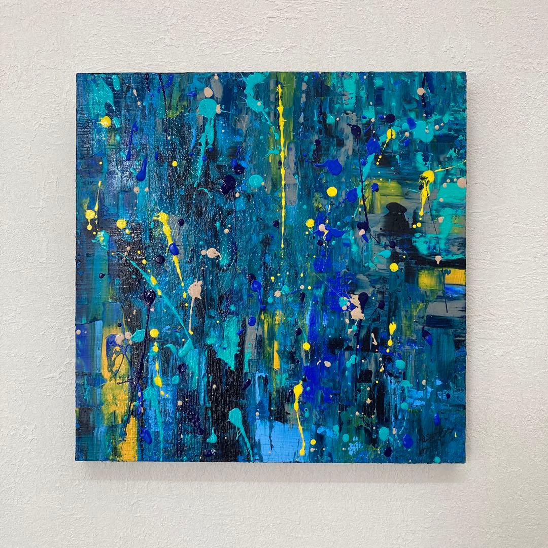 モダン インテリア アートパネル 絵画 抽象画 クール 現代アート