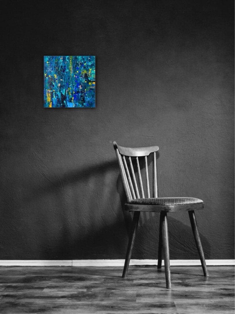 モダン インテリア アートパネル 絵画 抽象画 クール 現代アート