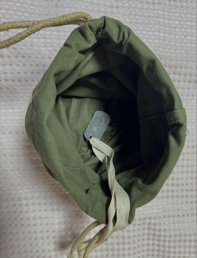 米軍 実物 60年代 貴重品袋 639