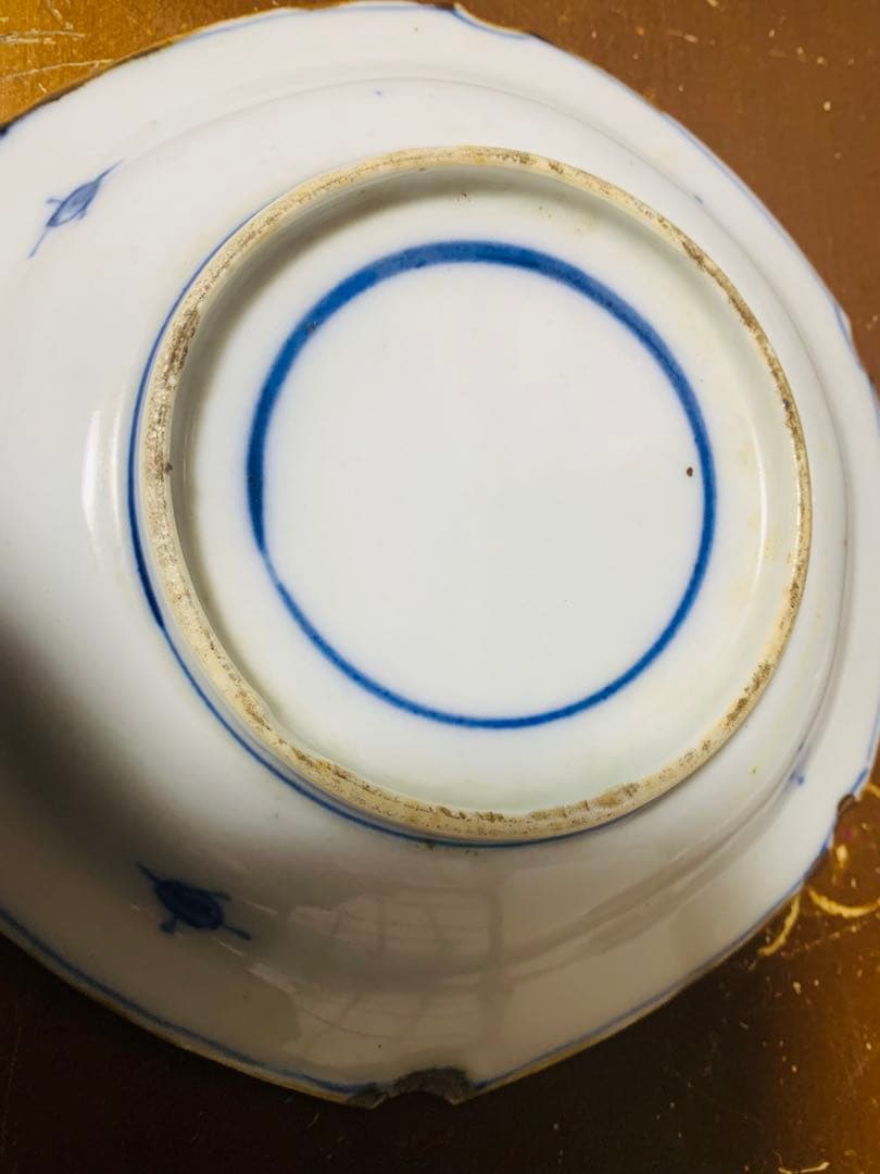 中国清時代早期五彩お皿