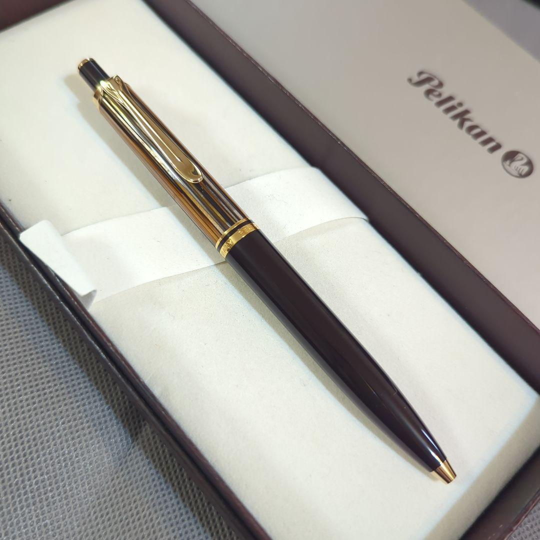 Pelikan（ペリカン）ボールペン 特別生産品「スーベレーンk400 茶縞」