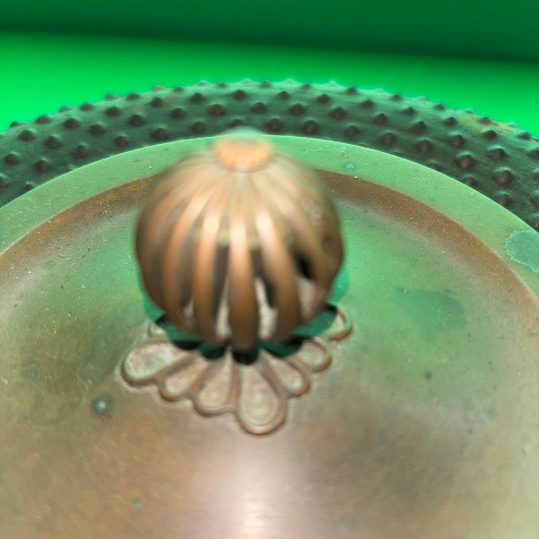 鋳鉄製 茶釜 突起模様