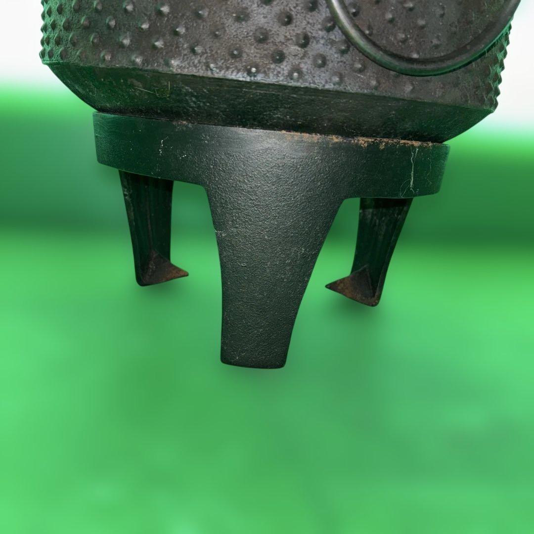 鋳鉄製 茶釜 突起模様