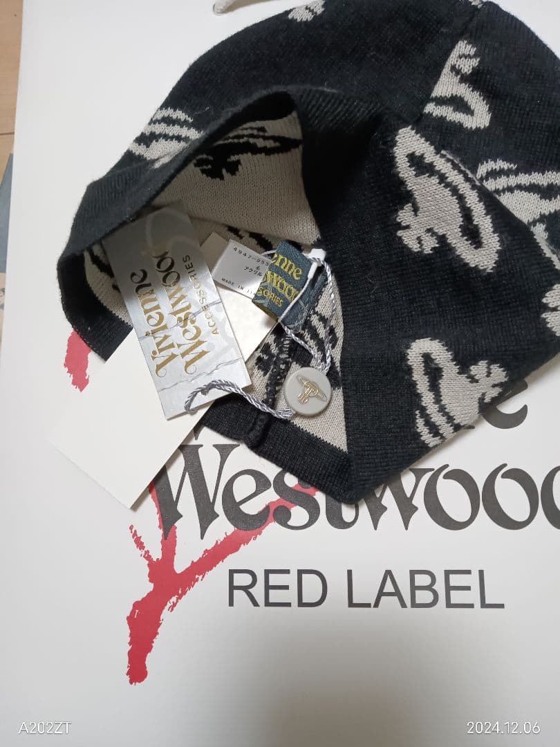 Vivienne Westwood　ニットキャップ　ゴルフ　ヴィヴィアン　帽子