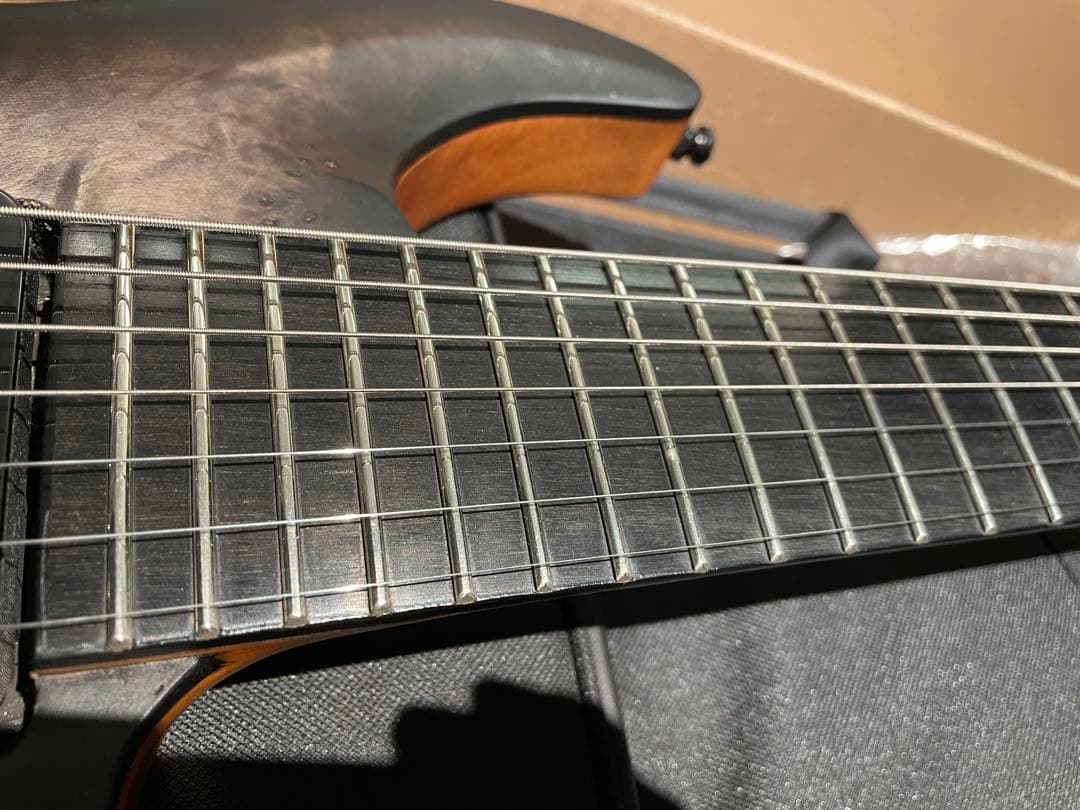 【パーツ交換あり】E-HR7-FX/BM (Black Burst) 7弦