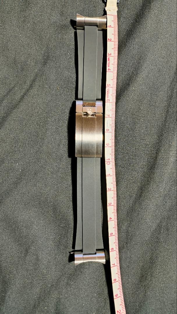 【美品】正規品 TUDER ブラックベイ 58 GMT 専用 ラバーベルト