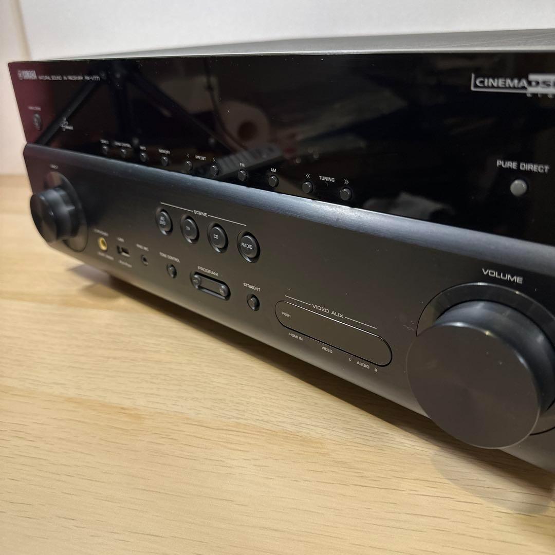 YAMAHA RX-V771 AVレシーバー AVアンプ ヤマハ　リモコン付き