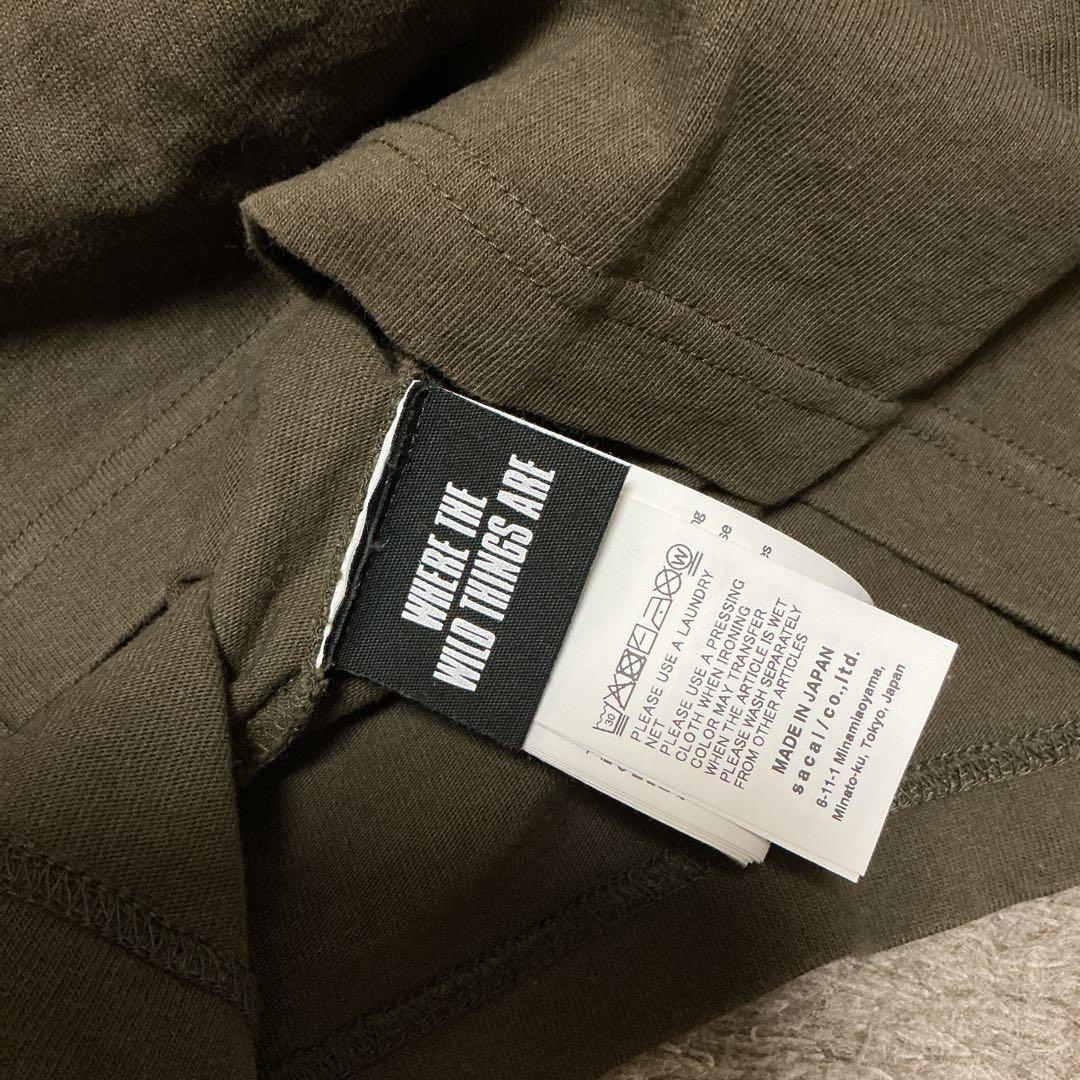 【25AW 完売品】sacai Tシャツ カーキ