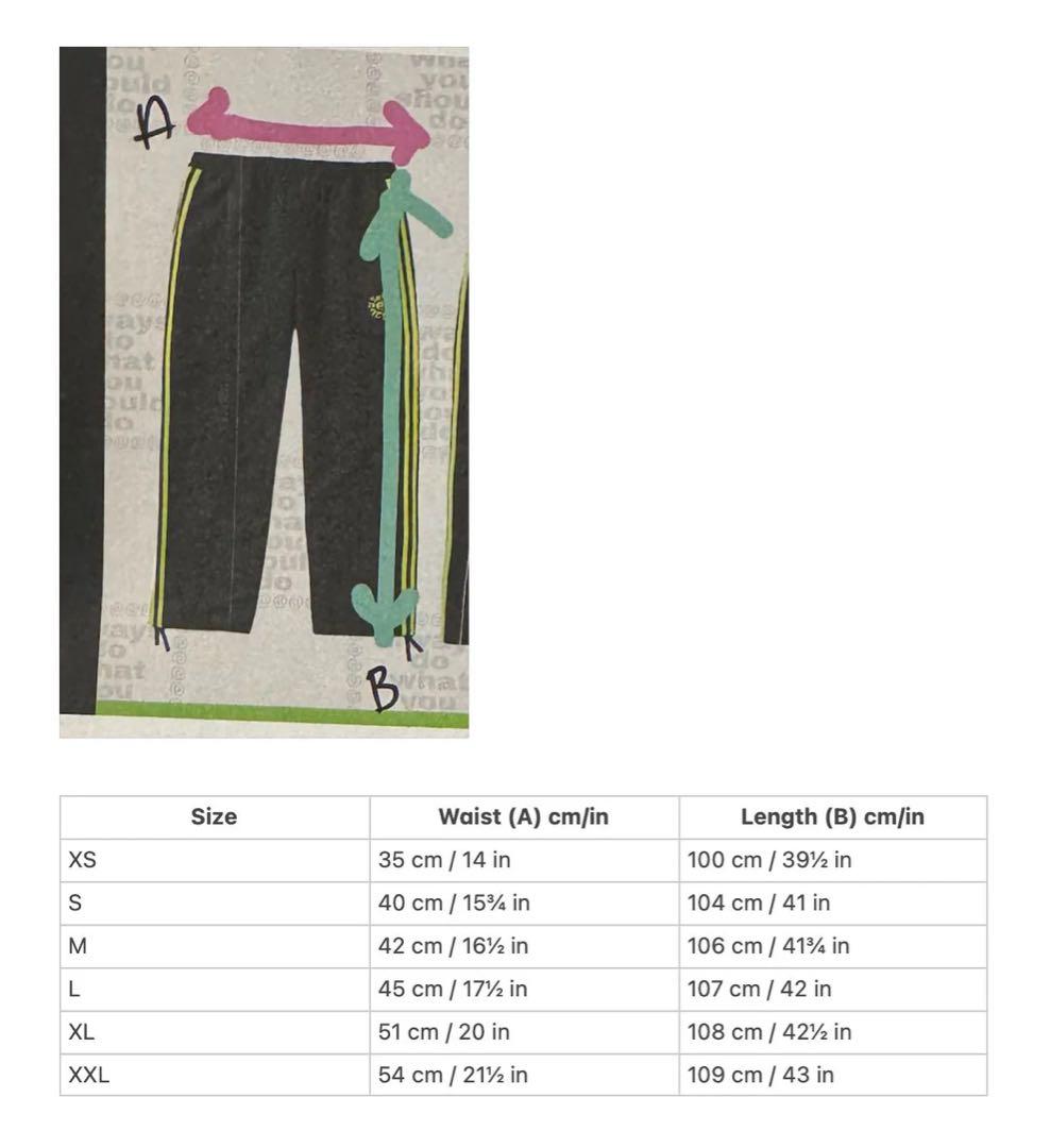 Always x Adidas トラックパンツ　M