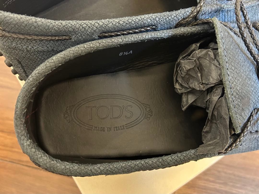 未使用トッズ⭐︎ドライビングシューズメンズネイビー