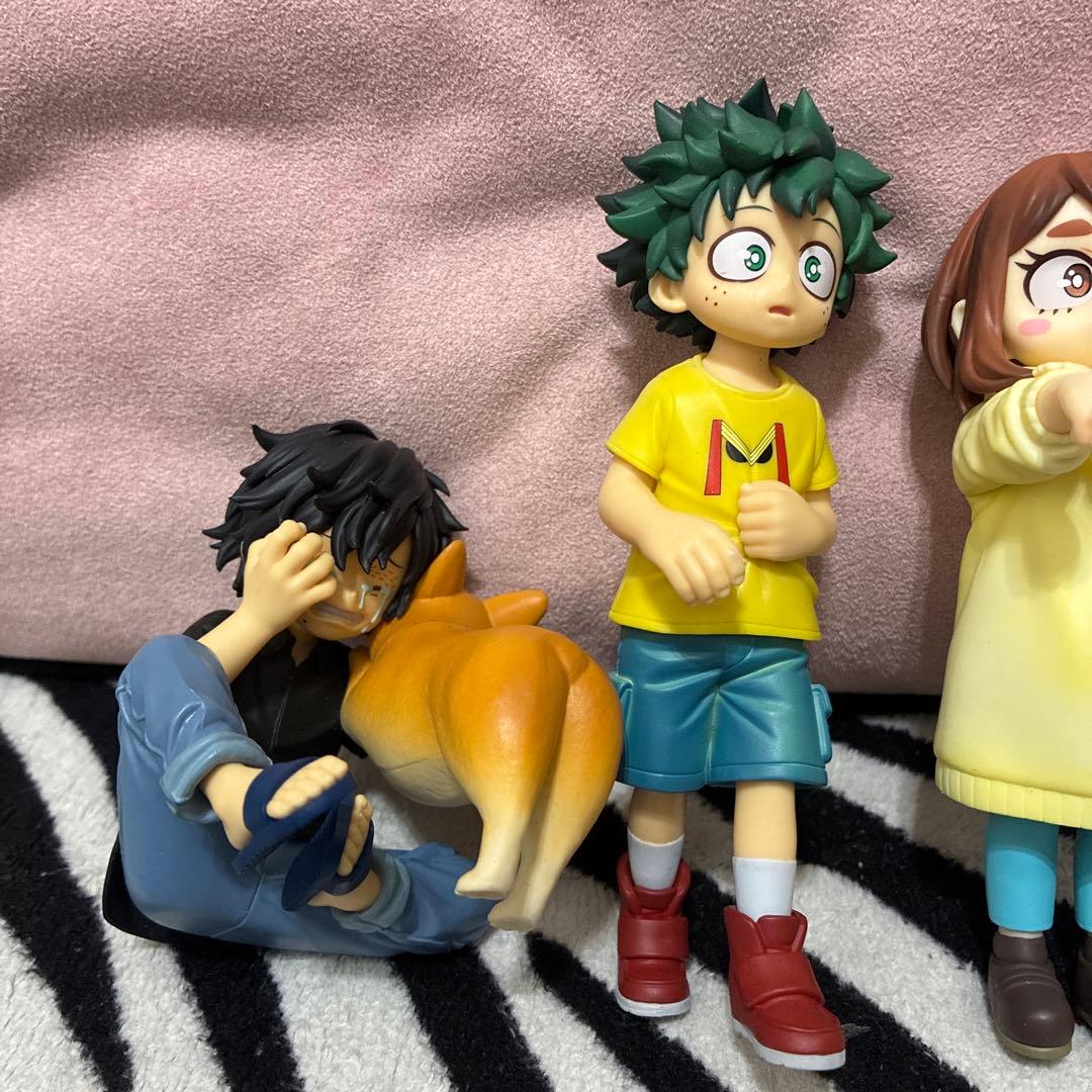 僕のヒーローアカデミア　一番くじ　E賞　お茶子&トガ　C賞　いずく&て