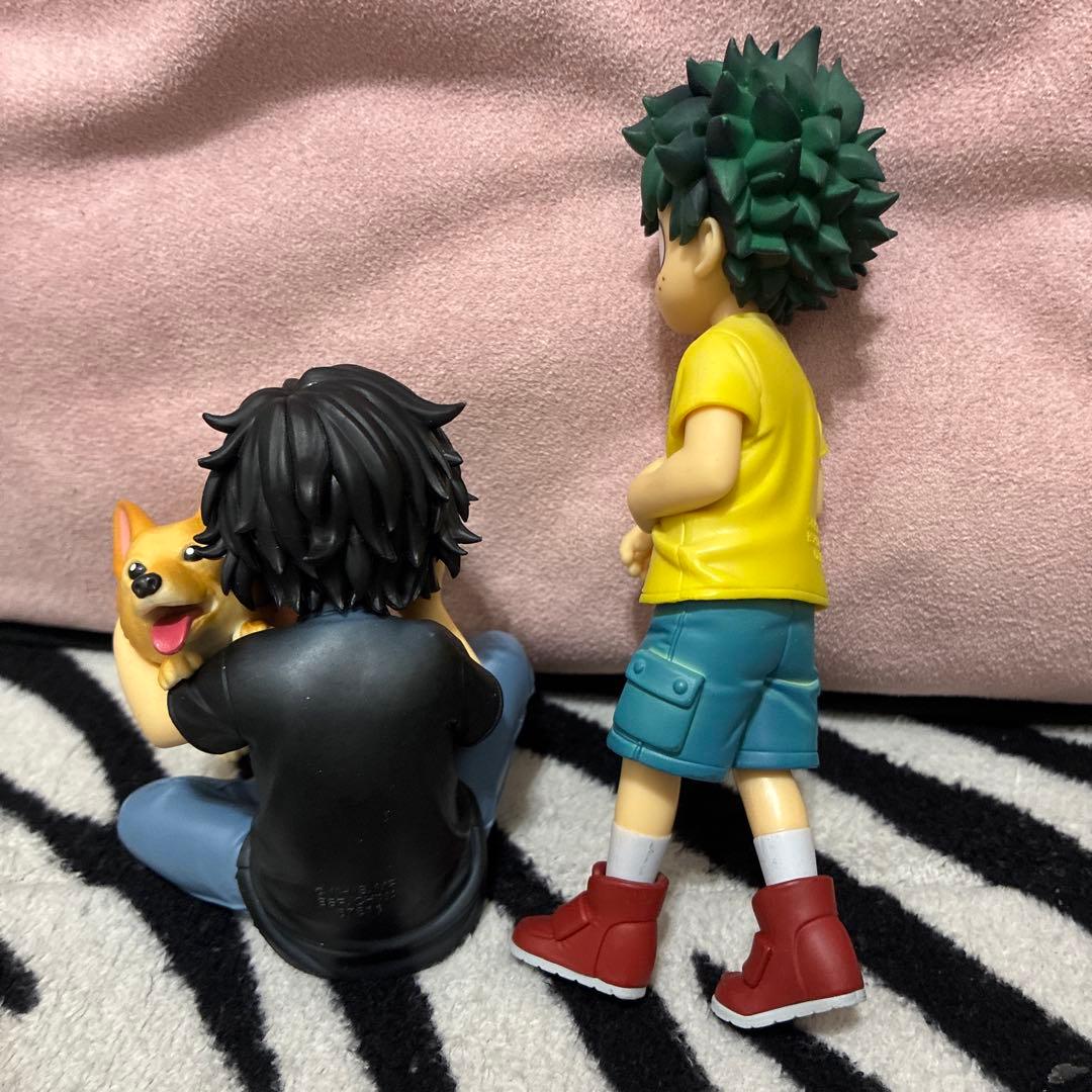 僕のヒーローアカデミア　一番くじ　E賞　お茶子&トガ　C賞　いずく&て