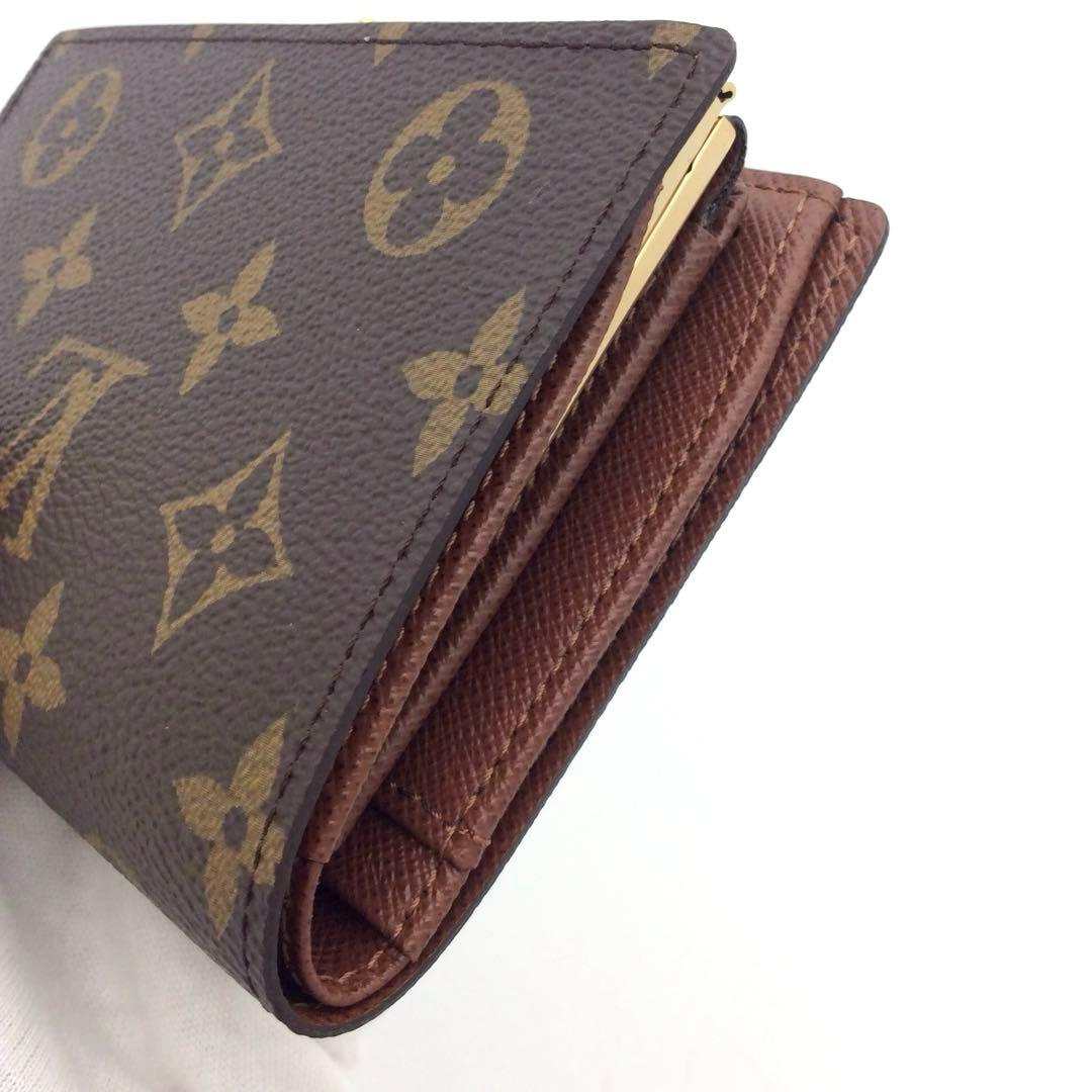 ルイヴィトン モノグラム レディース がま口財布 ヴィエノワ 新型 M61674