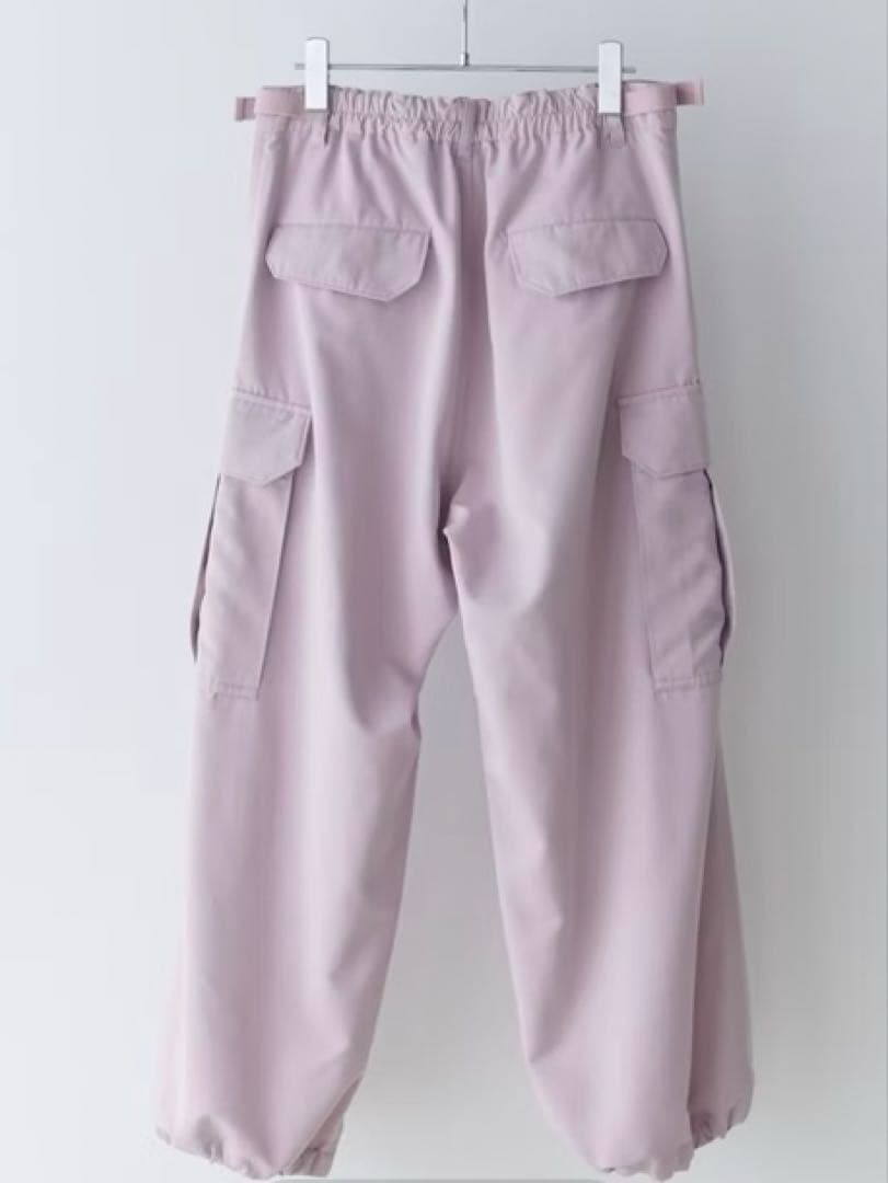 大人のためのきれいめカーゴパンツ / ライラック/Mサイズ