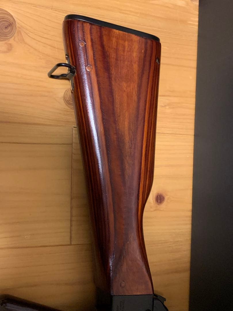 東京マルイ AKM GBB エアソフトシエン 木製ハンドガード＆ストック付き