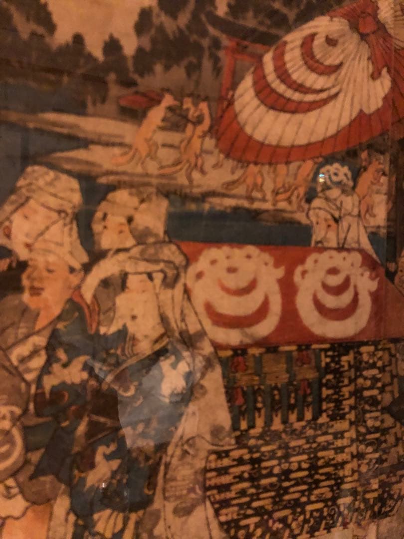 I*7様 狐の嫁入図　画:歌川国芳　1839-1842頃　浮世絵